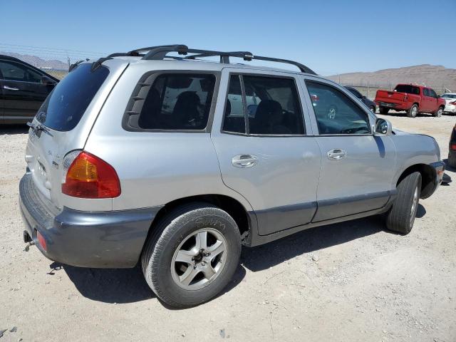 KM8SC73E24U694653 - 2004 HYUNDAI SANTA FE GLS SILVER photo 3