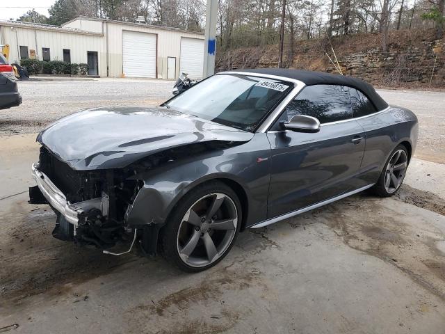 WAUCGAFH0FN006286 - 2015 AUDI S5 PREMIUM PLUS GRAY photo 1