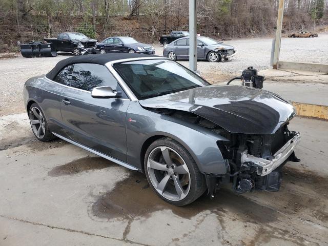 WAUCGAFH0FN006286 - 2015 AUDI S5 PREMIUM PLUS GRAY photo 4