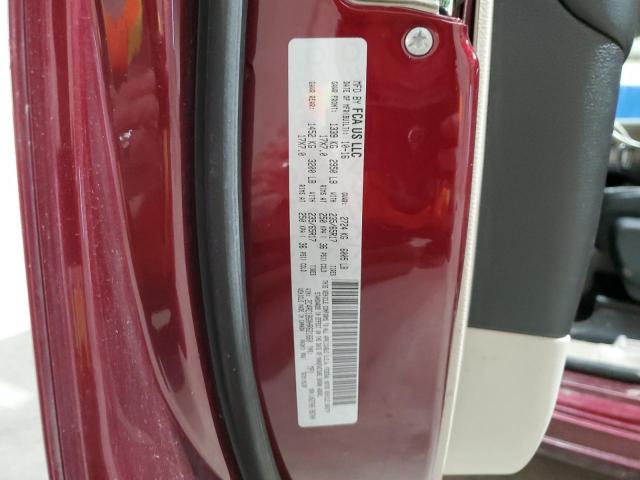 2C4RC1BG0HR621660 - 2017 CHRYSLER PACIFICA TOURING L MAROON photo 13