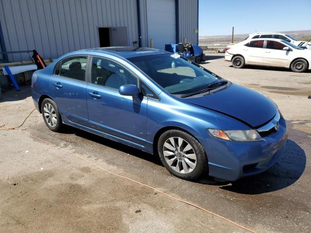 19XFA1F92AE054993 - 2010 HONDA CIVIC EXL ლურჯი ფოტო 4
