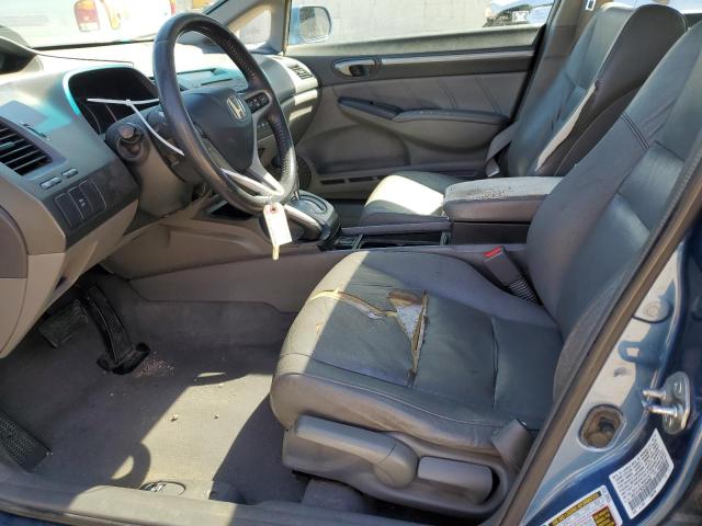 19XFA1F92AE054993 - 2010 HONDA CIVIC EXL ლურჯი ფოტო 7