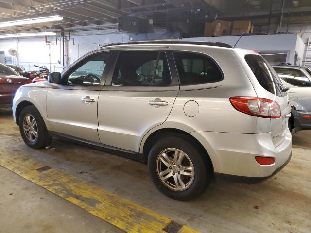 5XYZGDAB1CG113383 - 2012 HYUNDAI SANTA FE GLS SILVER photo 2