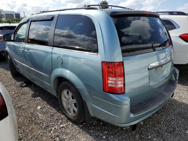 2A4RR5D12AR369702 - 2010 CHRYSLER TOWN & COU TOURING TURQUOISE photo 2