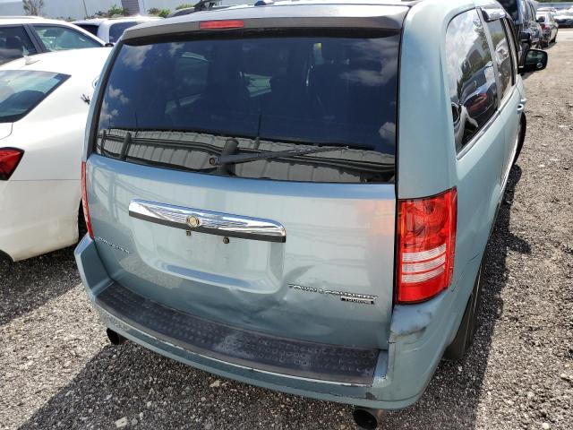 2A4RR5D12AR369702 - 2010 CHRYSLER TOWN & COU TOURING TURQUOISE photo 6