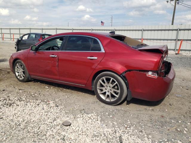 1G1ZE5E04CF338994 - 2012 CHEVROLET MALIBU LTZ წითელი ფოტო 2