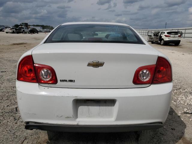 1G1ZA5EU6CF389170 - 2012 CHEVROLET MALIBU LS WHITE photo 6