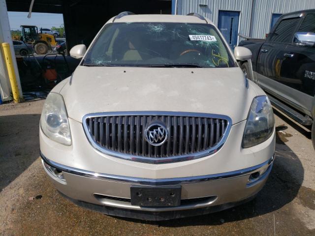 5GAKRBED6CJ312541 - 2012 BUICK ENCLAVE WHITE photo 5