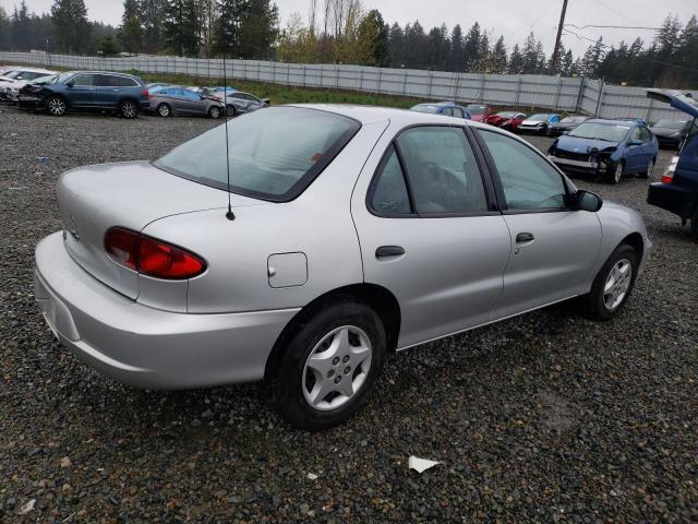 1G1JC524517137123 - 2001 CHEVROLET CAVALIER BASE SILVER photo 3