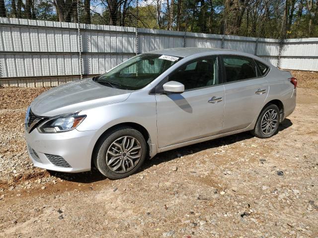 3N1AB7APXGY255180 - 2016 NISSAN SENTRA S SILVER photo 1