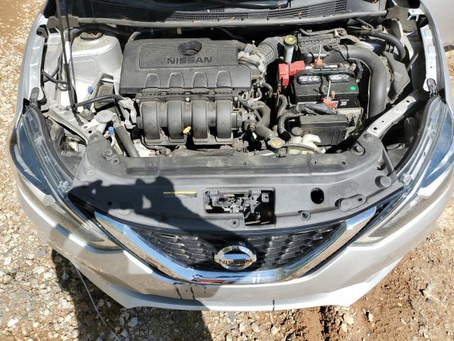 3N1AB7APXGY255180 - 2016 NISSAN SENTRA S SILVER photo 11