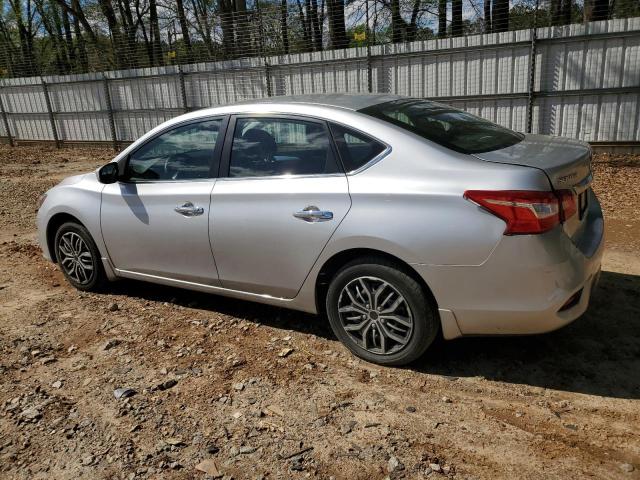 3N1AB7APXGY255180 - 2016 NISSAN SENTRA S SILVER photo 2