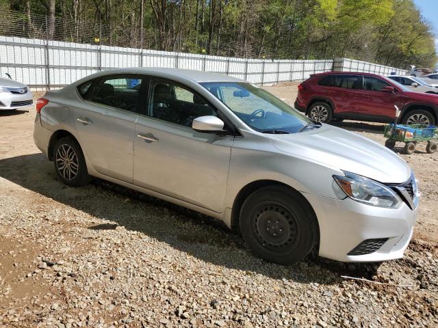 3N1AB7APXGY255180 - 2016 NISSAN SENTRA S SILVER photo 4