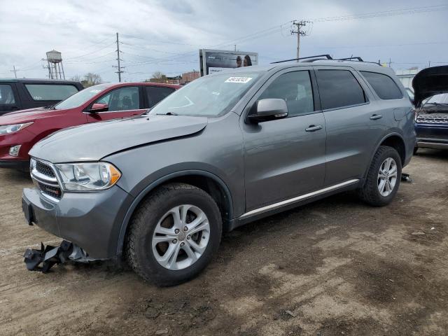 1D4RE4GG5BC732342 - 2011 DODGE DURANGO CREW GRAY photo 1