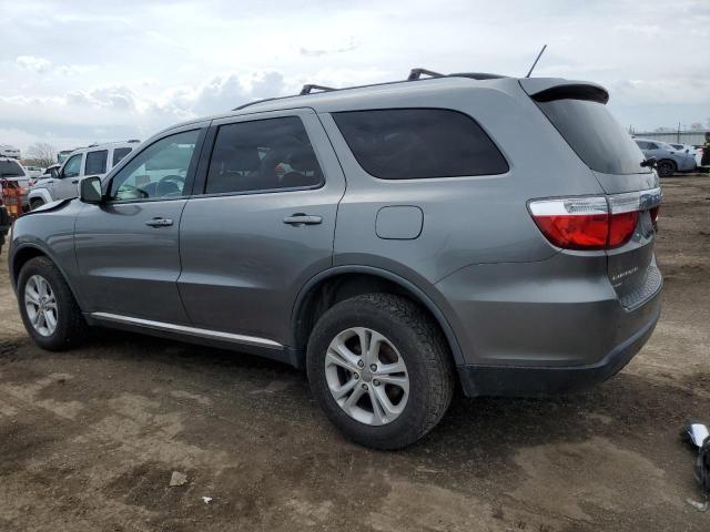 1D4RE4GG5BC732342 - 2011 DODGE DURANGO CREW GRAY photo 2