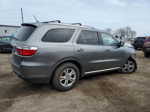 1D4RE4GG5BC732342 - 2011 DODGE DURANGO CREW GRAY photo 3