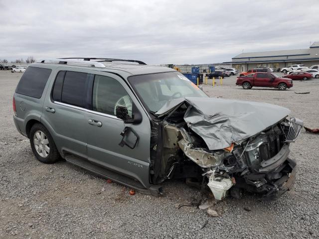 5LMEU68H35ZJ30762 - 2005 LINCOLN AVIATOR მწვანე ფოტო 4