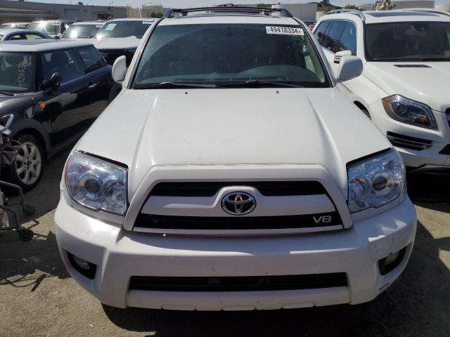 JTEBT17R368032585 - 2006 TOYOTA 4RUNNER LIMITED WHITE photo 5