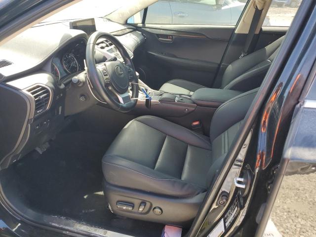 JTJDARBZ1M2186041 - 2021 LEXUS NX 300 BASE შავი ფოტო 7