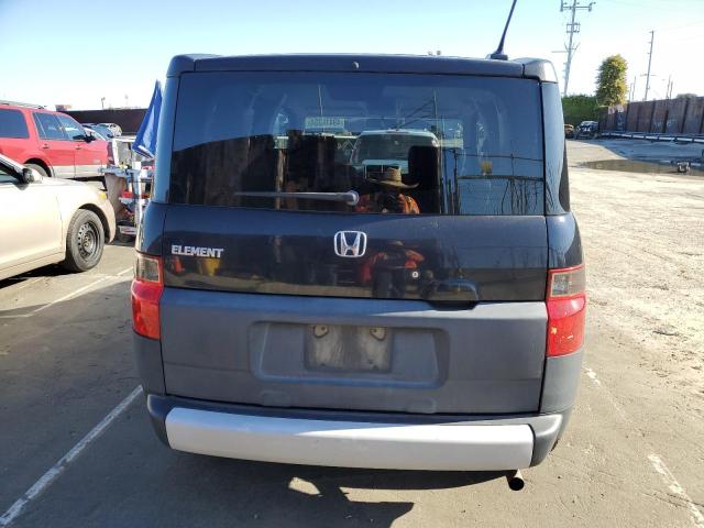 5J6YH18625L015299 - 2005 HONDA ELEMENT EX BLACK photo 6