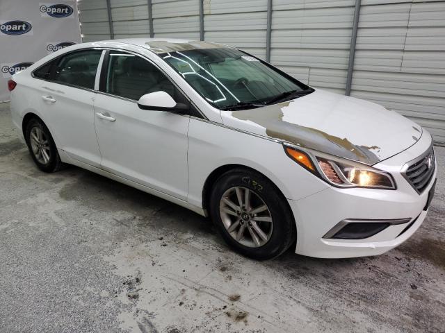 5NPE24AF4HH573315 - 2017 HYUNDAI SONATA SE WHITE photo 4