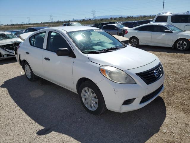 3N1CN7AP8DL870755 - 2013 NISSAN VERSA S WHITE photo 4