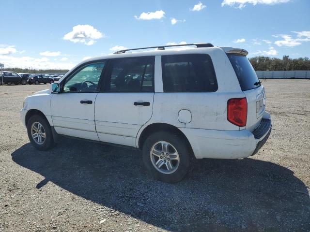 2HKYF18483H587618 - 2003 HONDA PILOT EX WHITE photo 2