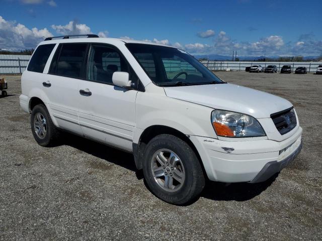 2HKYF18483H587618 - 2003 HONDA PILOT EX WHITE photo 4