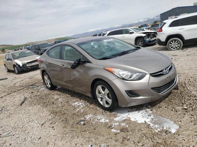 5NPDH4AE5DH399220 - 2013 HYUNDAI ELANTRA GLS BEIGE photo 4