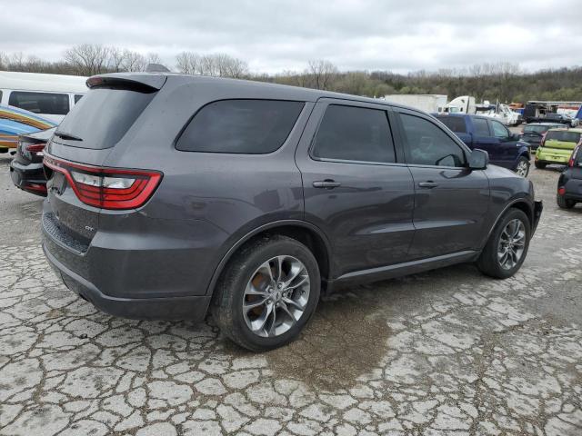 1C4RDHDG6KC721460 - 2019 DODGE DURANGO GT GRAY photo 3