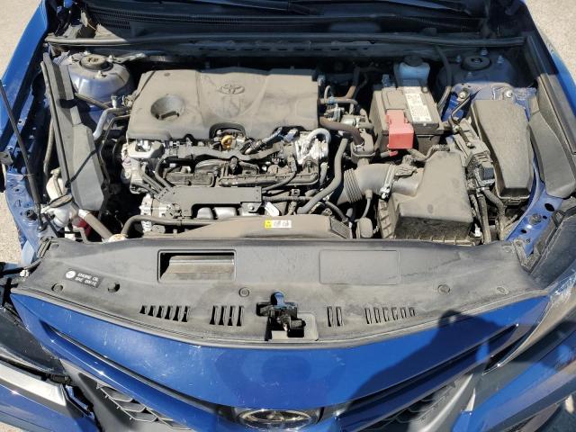 4T1G11AK0PU080240 - 2023 TOYOTA CAMRY SE NIGHT SHADE BLUE photo 11