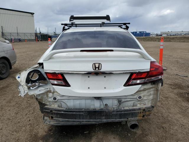 2HGFB6E51FH201150 - 2015 HONDA CIVIC SI WHITE photo 6