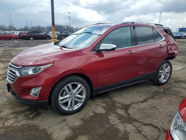 3GNAXMEV2JL115111 - 2018 CHEVROLET EQUINOX PREMIER RED photo 1