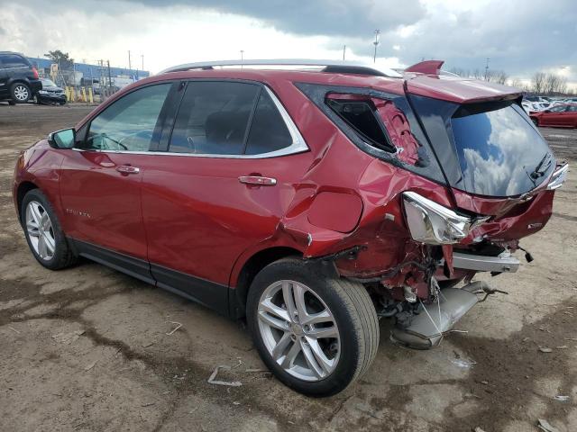 3GNAXMEV2JL115111 - 2018 CHEVROLET EQUINOX PREMIER RED photo 2