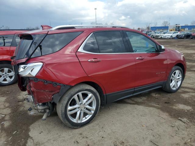 3GNAXMEV2JL115111 - 2018 CHEVROLET EQUINOX PREMIER RED photo 3