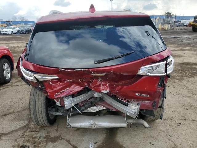 3GNAXMEV2JL115111 - 2018 CHEVROLET EQUINOX PREMIER RED photo 6