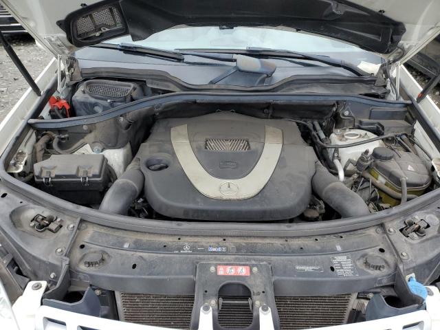 4JGBB8GB4BA670300 - 2011 MERCEDES-BENZ ML 350 4MATIC WHITE photo 11