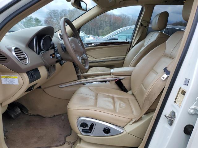 4JGBB8GB4BA670300 - 2011 MERCEDES-BENZ ML 350 4MATIC WHITE photo 7