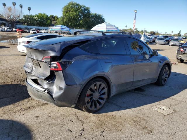 7SAYGDEF4PF959967 - 2023 TESLA MODEL Y Сірий фото 3