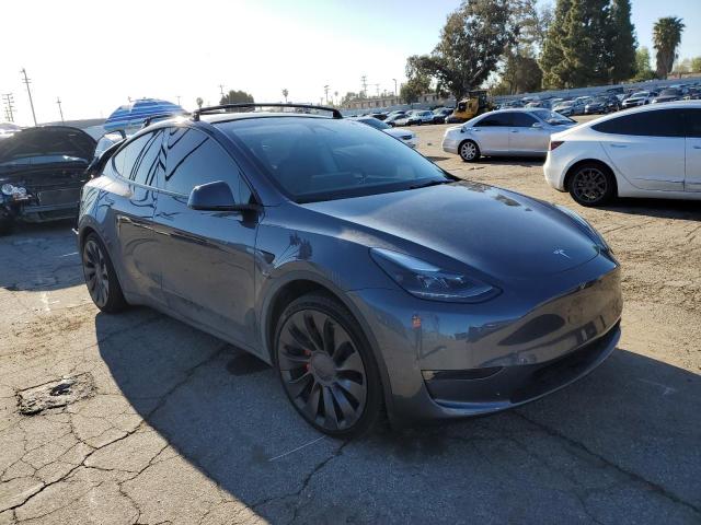 7SAYGDEF4PF959967 - 2023 TESLA MODEL Y Сірий фото 4