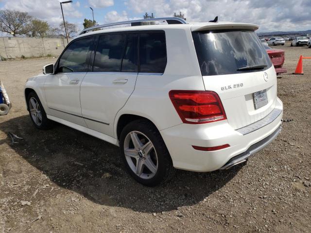 WDCGG0EBXDG078071 - 2013 MERCEDES-BENZ GLK 250 BLUETEC WHITE photo 2