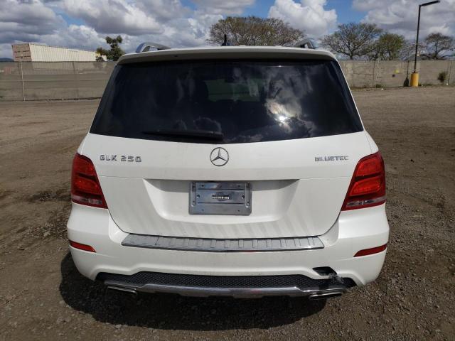 WDCGG0EBXDG078071 - 2013 MERCEDES-BENZ GLK 250 BLUETEC WHITE photo 6