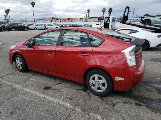 JTDKN3DU4A5074678 - 2010 TOYOTA PRIUS RED photo 2