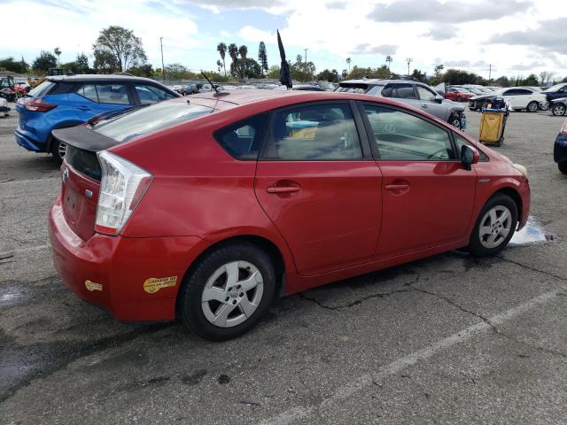 JTDKN3DU4A5074678 - 2010 TOYOTA PRIUS RED photo 3