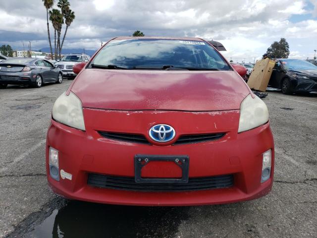 JTDKN3DU4A5074678 - 2010 TOYOTA PRIUS RED photo 5