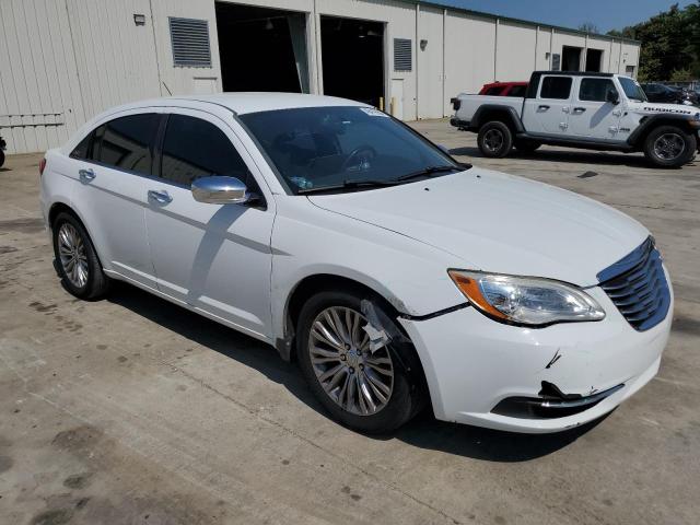 1C3CCBCB8CN152794 - 2012 CHRYSLER 200 LIMITED WHITE photo 4