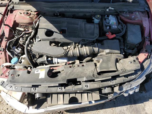 1HGCV2F3XMA022424 - 2021 HONDA ACCORD SPORT RED photo 11