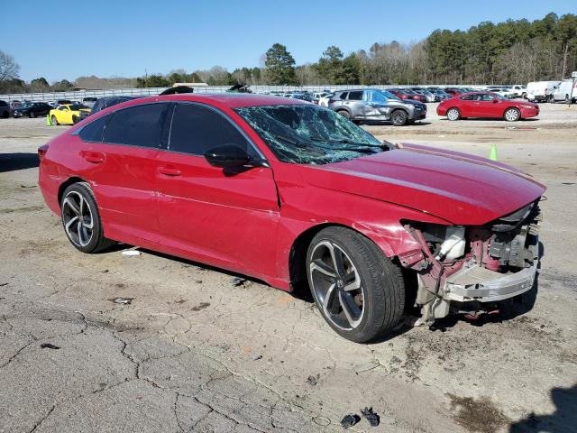 1HGCV2F3XMA022424 - 2021 HONDA ACCORD SPORT RED photo 4
