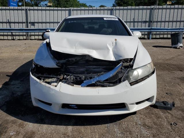 2HGFA1F57BH531423 - 2011 HONDA CIVIC LX WHITE photo 5