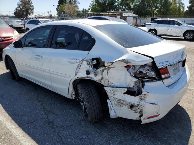 19XFB2F93FE218875 - 2015 HONDA CIVIC EXL WHITE photo 2
